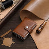 PU Leather Wallet & Pop up card holder